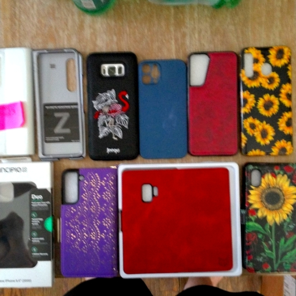 Phone cases lot misc.